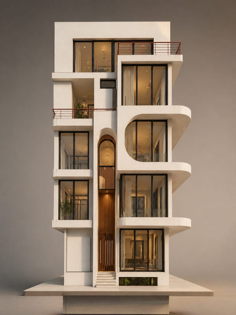 Front elevation concept for 16th Federation villa